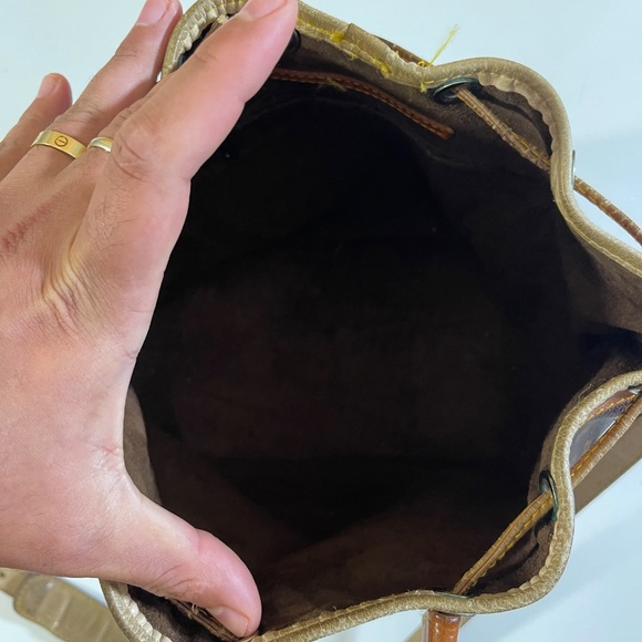 Vintage Louis Vuitton Brown Monogram Bag - Picture 5 of 10